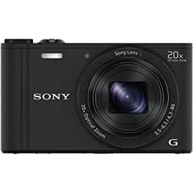 【中古】ソニー デジタルカメラ Cyber-shot WX350 光学20倍 ブラック DSC-WX350-B