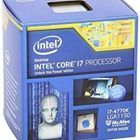 【中古】Intel CPU Core i7 4770K 3.50GHz 8Mキャッシュ LGA1150 Haswell UnLocked BX80646I74770K 【BOX】 khxv5rg