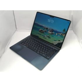 【中古】Apple MacBook Air 13インチ M2(CPU:8C/GPU:8C) 8GB/256GB ミッドナイト MLY33J/A (M2,2022)【川越クレアモール】保証期間1ヶ月【ランクB】