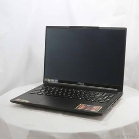 〔中古〕MSI(エムエスアイ) 〔展示品〕 Stealth A16 AI+ A3XW Stealth-A16-AI+A3HWHG-6459JP コアブラック〔377-ud〕