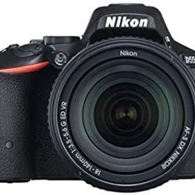 【中古】【非常に良い】Nikon デジタル一眼レフカメラ D5500 18-140 VR レンズキット ブラック 2416万画素 3.2型液晶 タッチパネル D5500LK18-140BK