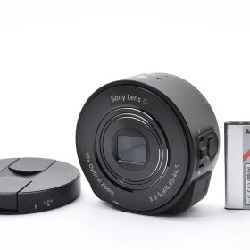 ★良品★ ソニー SONY DSC-QX10 BLACK デジタルカメラ 1820万画素 ★ #8532