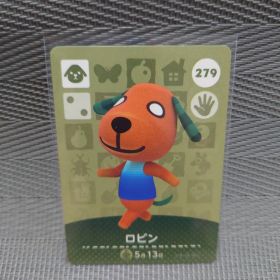 【あつ森】279 ロビン【amiiboカード】