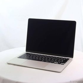 〔中古〕Apple(アップル) MacBook Air 13.6-inch Early-2024 MRXT3J／A Apple M3 8コアCPU_8コアGPU 8GB SSD256GB スターライト 〔26.3 Tahoe〕〔258-ud〕