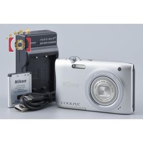 【中古】Nikon ニコン COOLPIX A100 シルバー コンパクトデジタルカメラ