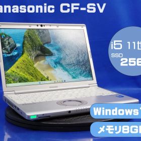 i5/11世代/AC有 Panasonic Let's note SV1/CF-SV1RDEKS/Core i5 1145G7 2.6GHz/12.1inch/メモリ8GB/SSD256GB/Windows11 ノート PC パナソニック M-K060401K