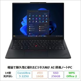 Lenovo ThinkPad E14 Gen 7 IAL ノートPC 21SXCTO1WW Windows11 Pro Office付 CoreUltra5 225U 16GB SSD256GB 14インチ 再生品Aランク