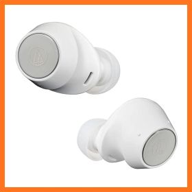 【新品】 オーディオテクニカ ATH-CKS30TW WH ワイヤレスイヤホン bluetooth 【完全ワイヤレスイヤホン/重低音 / IP55 防水防塵規格/マルチポイント対応/小型軽量 / 最大約20時間再生 / アプリ対応/ヒアスルー/低遅延モード 1