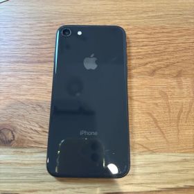 Apple iPhone8 64GB ブラック 本体 【D】