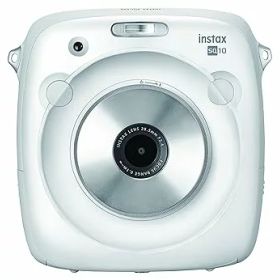 【中古】富士フイルムFUJIFILM デジタルチェキ SQUARE SQ10 ホワイト instax SQUARE SQ10