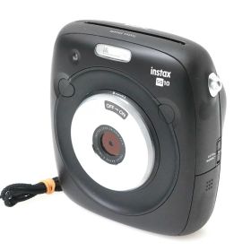 【中古】【良品】富士フイルム instax SQUARE SQ 10 チェキスクエア ブラック CA01-M5980-3U3A FUJIFILM インスタントカメラ microSD 中古