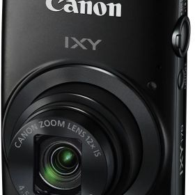 Canon デジタルカメラ IXY 170 ブラック 光学12倍ズーム IXY170(BK)(中古品)
