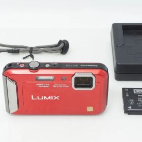 訳あり品 Panasonic パナソニック DMC-FT20 コンパクトデジタルカメラ レッド 260603j