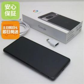 美品 SIMフリー Google Pixel 7 128GB オブシディアン スマホ 土日祝発送 即日発送 09000