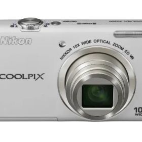 【中古】Nikon デジタルカメラ COOLPIX (クールピクス) S6200 ナチュラルホワイト S6200WH g6bh9ry