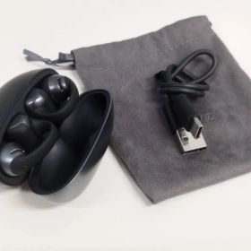 【良品】SHOKZ OpenDots ONE/E-310/イヤーカフ式ワイヤレスイヤホン/ブラック