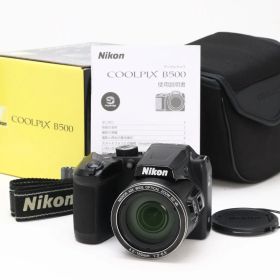 A (美品) Nikon ニコン COOLPIX B500 ブラック 初期不良返品対応 55-365