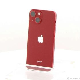 ソフマップ 〔中古品〕 iPhone13 mini 128GB プロダクトレッド MLJG3J／A SIMフリー【377】