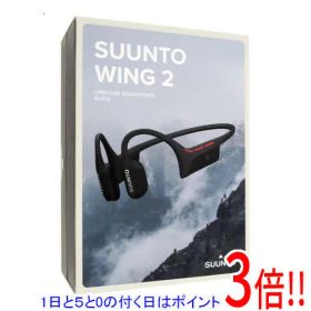 【1日と5.0のつく日、18日はポイント3倍！】スント ワイヤレスイヤホン 骨伝導 SUUNTO WING 2 SS051259000 Black