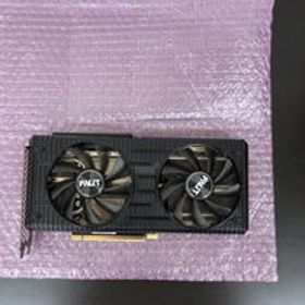 中古 Palit RTX3060Ti Dual NE6306T019P2-190AD (RTX3060Ti 8GB) 144198 状態： C:並品