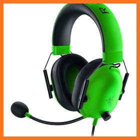 【新品】 Razer BlackShark V2 X Green ゲーミングヘッドセット 3.5mmアナログ 7.1ch サラウンド 特許技術採用50mmドライバ 単一指向性マイク ノイズキャンセリング 高遮音性イヤーカップ 軽量240g PC PS4 P 1