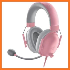 【新品】 Razer レイザー BlackShark V2 X Quartz Pink ゲーミングヘッドセット 3.5mmアナログ 7.1ch サラウンド 特許技術採用50mmドライバ 単一指向性マイク ノイズキャンセリング 高遮音性イヤーカップ 軽量 P 1