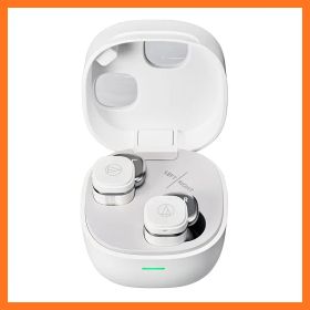 【新品】 オーディオテクニカ ATH-SQ1TW2 WH ワイヤレスイヤホン bluetooth/小型 軽量 / 最大20時間再生 / 低遅延/外音取込み/マルチポイント/マルチペアリング/防水 IPX5 / ワイヤレス充電 /【国内正規品】ホワイト ATH-