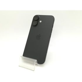 【中古】Apple 国内版 【SIMフリー】 iPhone 16 128GB ブラック MYDQ3J/A【静岡】保証期間１ヶ月【ランクB】