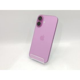 【中古】Apple 国内版 【SIMフリー】 iPhone 16 128GB ピンク MYDT3J/A【吉祥寺】保証期間１ヶ月【ランクA】