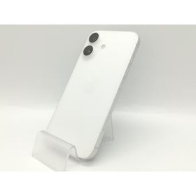 【中古】Apple 国内版 【SIMフリー】 iPhone 16 128GB ホワイト MYDR3J/A【熊本】保証期間１ヶ月【ランクB】