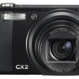 【中古】RICOH デジタルカメラ CX2 ブラック CX2BK wyw801m