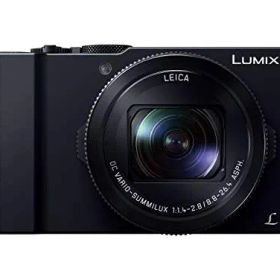 パナソニック コンパクトデジタルカメラ ルミックス LX9 1.0型センサー搭載 4K動画対応 ブラック DMC-LX9-K(中古品)