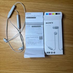 SONY WI-C100 ホワイト ワイヤレスイヤホン