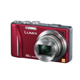 パナソニック デジタルカメラ LUMIX TZ20 レッド DMC-TZ20-R(中古品)