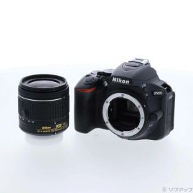 【中古】Nikon(ニコン) NIKON D5600 18-55 VR レンズキット ブラック 【352-ud】