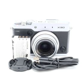 FUJIFILM FX-X30 シルバー 富士フイルム コンパクトデジタルカメラ #67014
