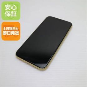 超美品 SIMフリー iPhoneXR 128GB イエロー スマホ 白ロム 即日発送 Apple iphone XR 土日祝発送OK 06000