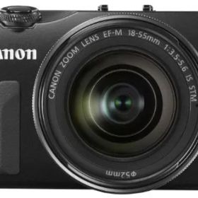 【中古】Canon ミラーレス一眼カメラ EOS M レンズキット EF-M18-55mm F3.5-5.6 IS STM付属 ブラック EOSMBK-18-55ISSTMLK i8my1cf