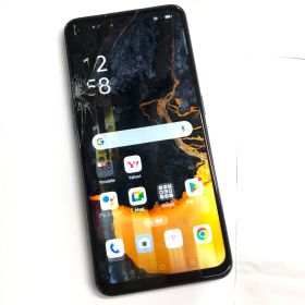 【訳あり品】OPPO Reno5 A Softbank SIMロック解除済 128GB A103OP シルバーブラック【保証なし】