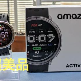 美品 Amazfit Active2 GPS内蔵 元箱付