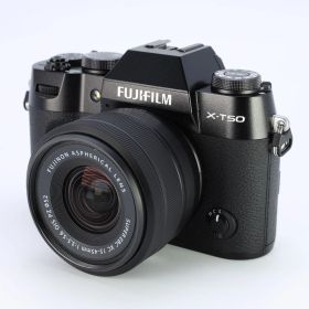 FUJIFILM X-T50 XC15-45mmレンズキット ミラーレス一眼カメラ ブラック [ズームレンズ] _GP00018462