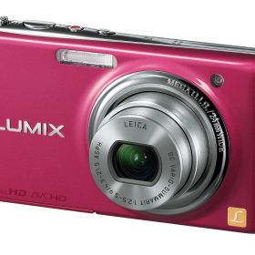 パナソニック デジタルカメラ LUMIX FX77 グラマラスピンク DMC-FX77-P(中古品)