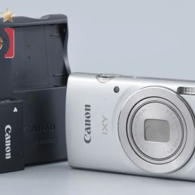 【中古】Canon キヤノン IXY 180 シルバー コンパクトデジタルカメラ