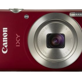 Canon デジタルカメラ IXY 180 レッド 光学8倍ズーム IXY180RE(中古品)