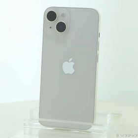 ソフマップ 〔中古品〕 iPhone14 128GB スターライト MPUQ3J／A SIMフリー【297】