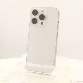 ソフマップ 〔中古品〕 iPhone15 Pro 256GB ホワイトチタニウム MTUD3J／A SIMフリー【262】