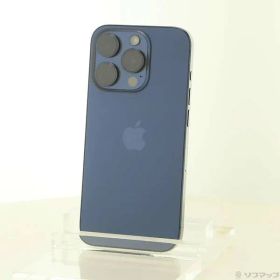 ソフマップ 〔中古品〕 iPhone15 Pro 256GB ブルーチタニウム MTUG3J／A SIMフリー【198】