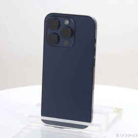 ソフマップ 〔中古品〕 iPhone15 Pro 512GB ブルーチタニウム MTUL3J／A SIMフリー【198】