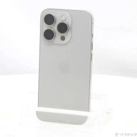 ソフマップ 〔中古品〕 iPhone15 Pro 256GB ナチュラルチタニウム NTUF3J／A SIMフリー【377】