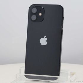 (中古)Apple iPhone12 64GB ブラック MGHN3J/A SIMフリー(247-ud)
